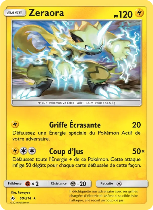 60/214 Zeraora REVERSE - Alliance Infaillible