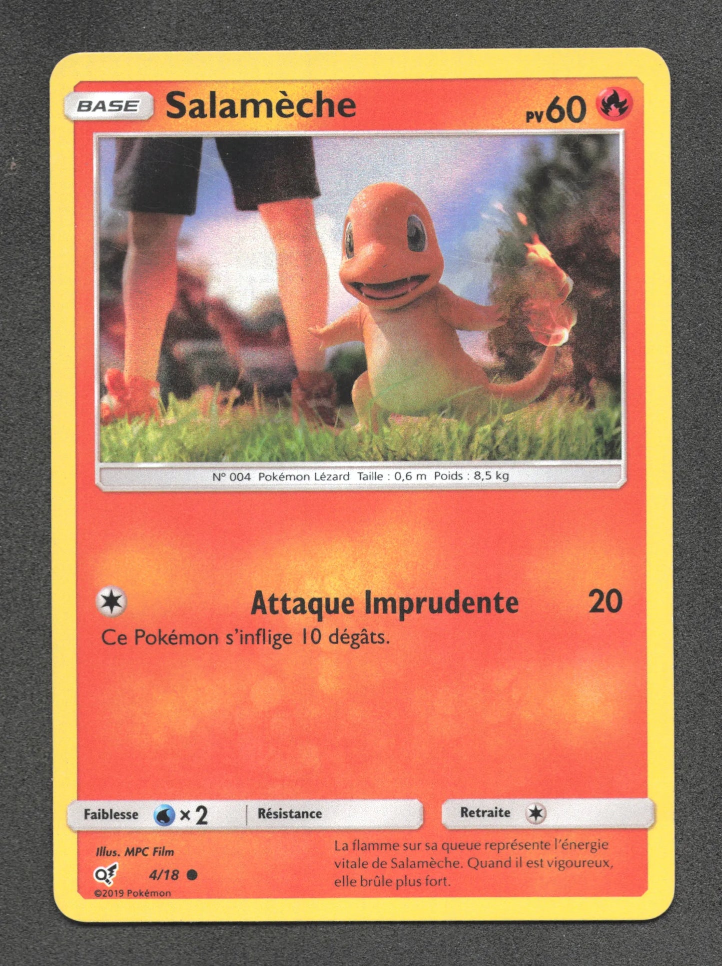 4/18 Salameche HOLO - Détective Pikachu