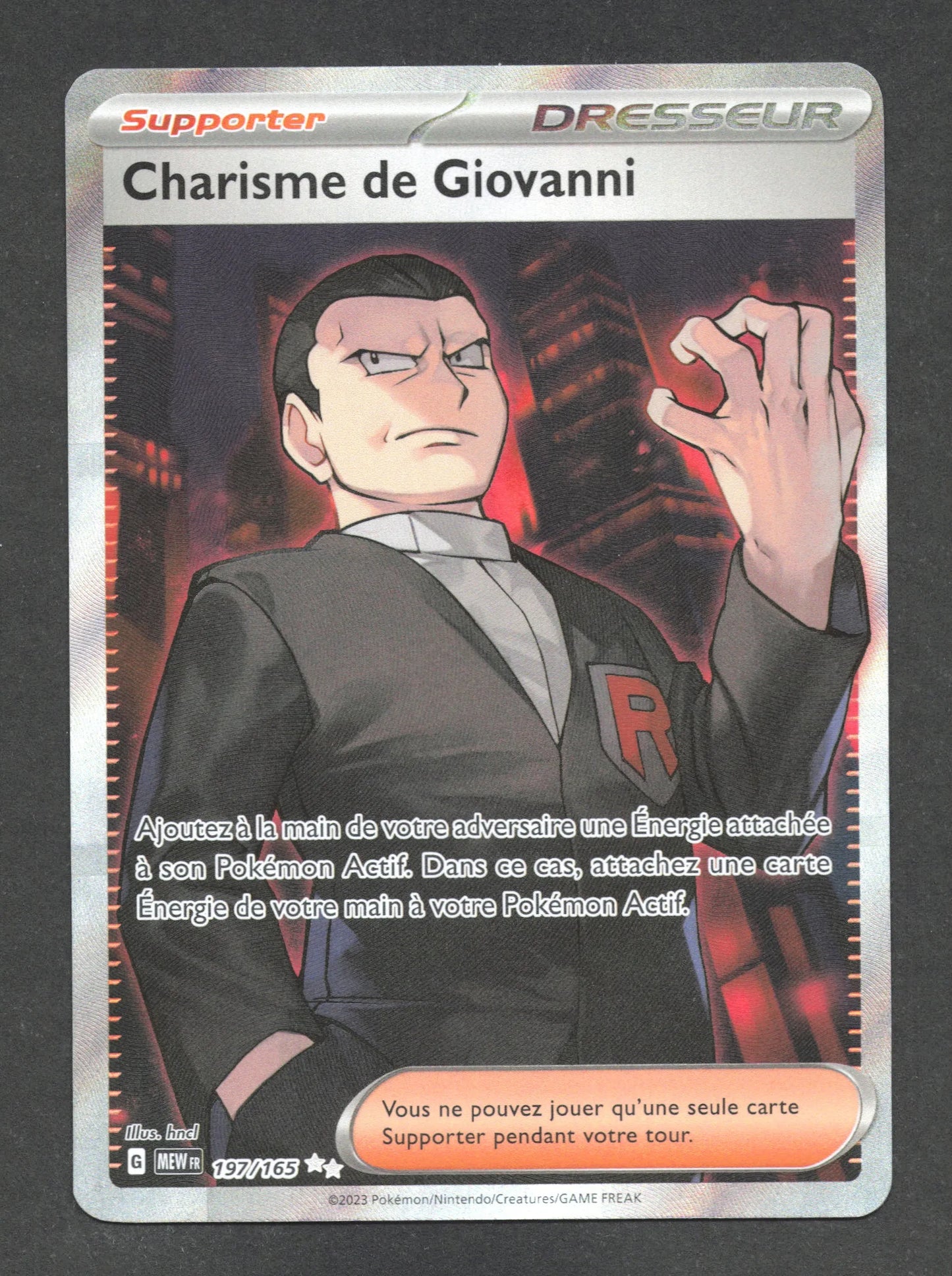 197/165 Charisme de Giovanni DRESSEUR - 151
