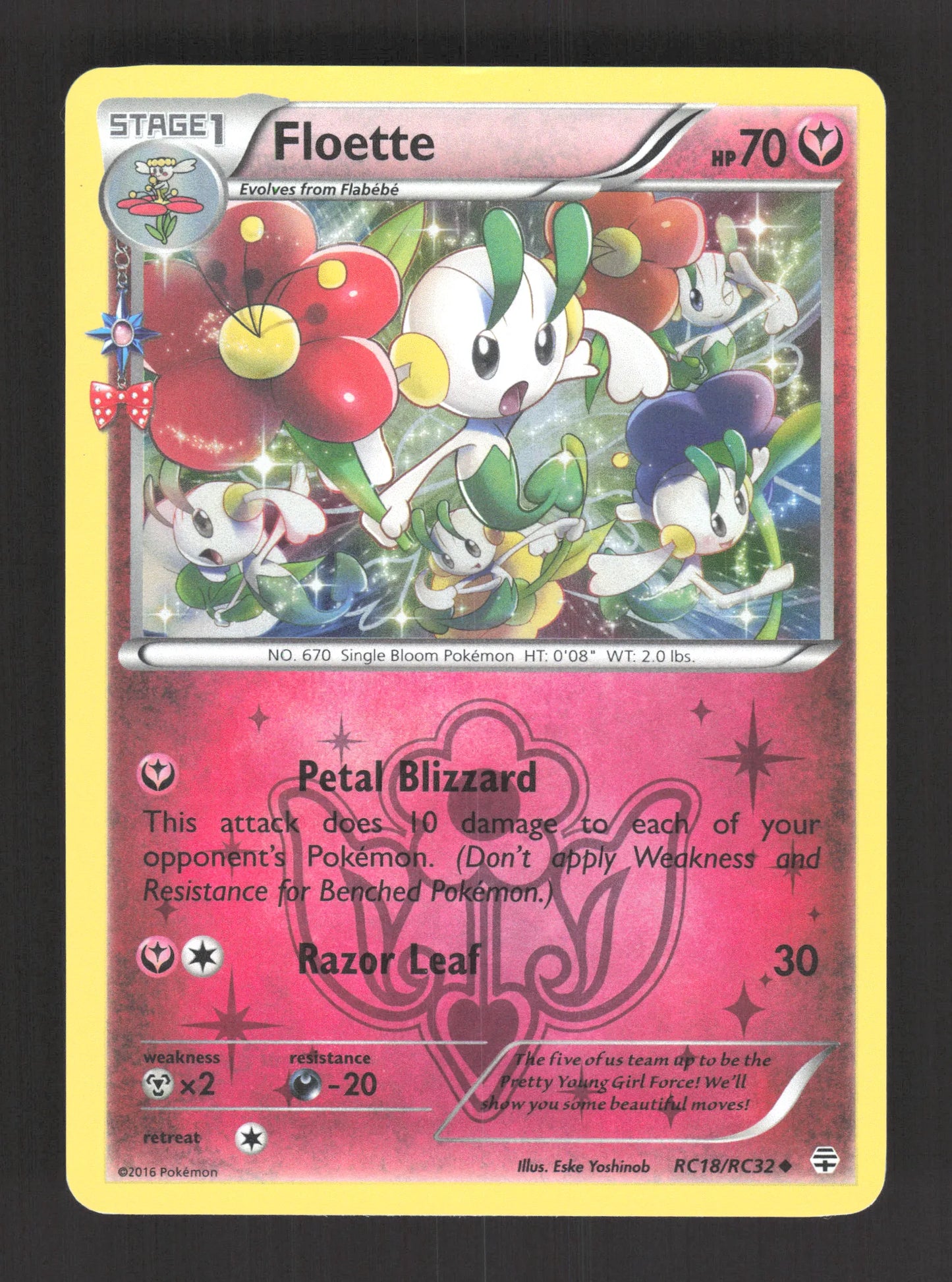 RC18/RC32 Floette HOLO - Générations