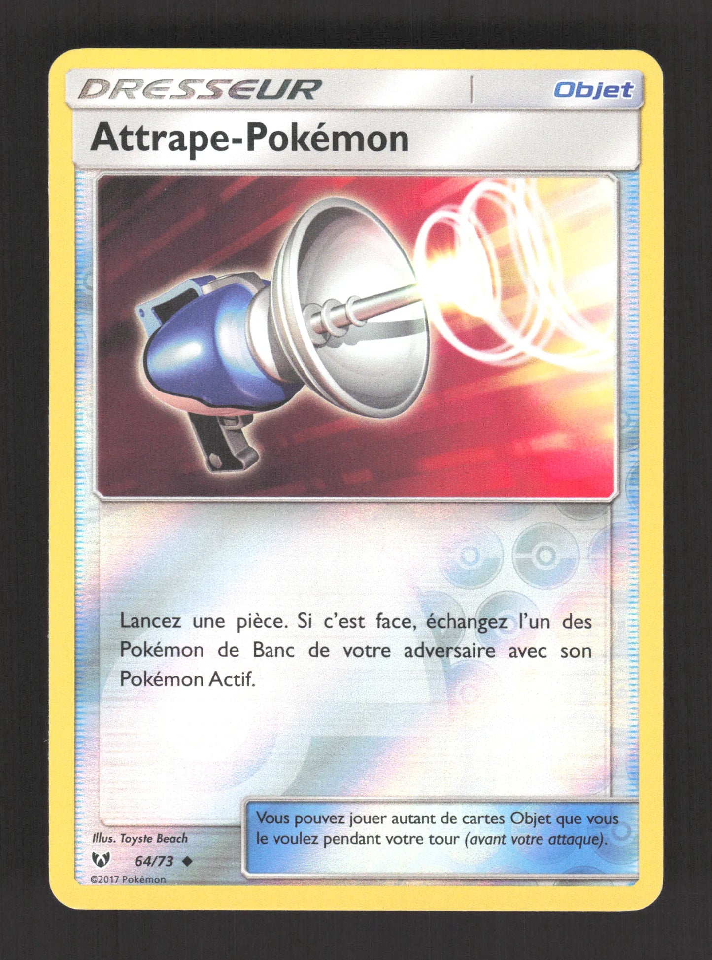 64/73 Attrape Pokemon REVERSE - Légendes Brillantes