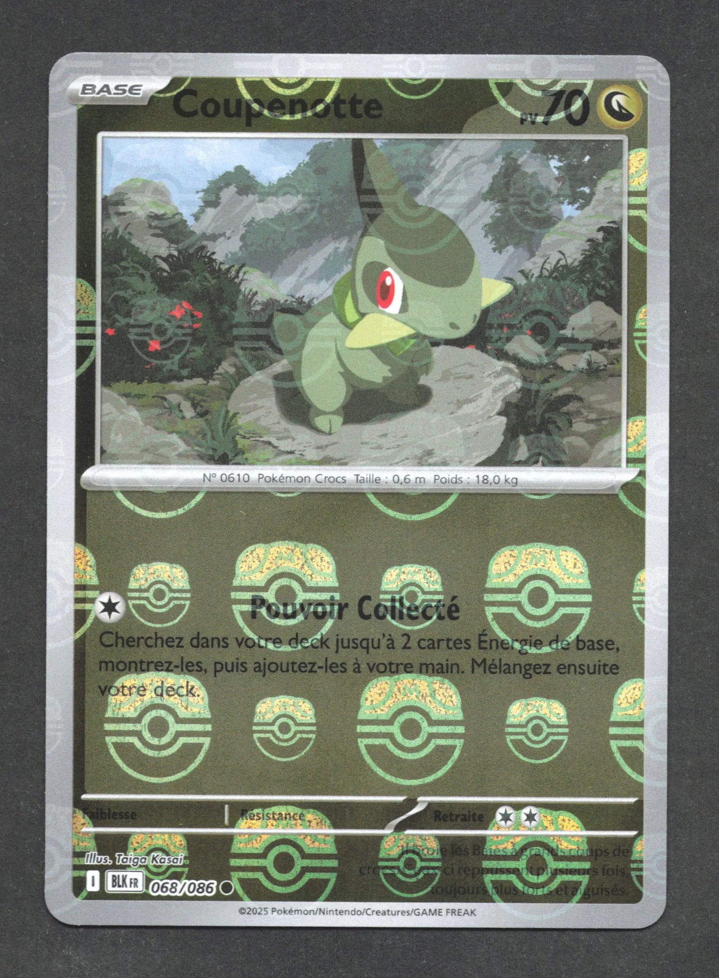 068/086 Coupenotte MASTERBALL - Foudre Noire - Masterball