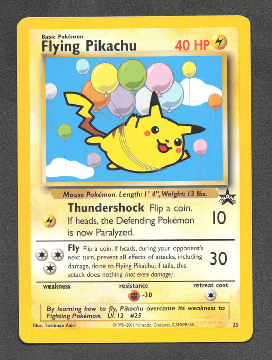 25 Flying Pikachu PROMO - Anglais