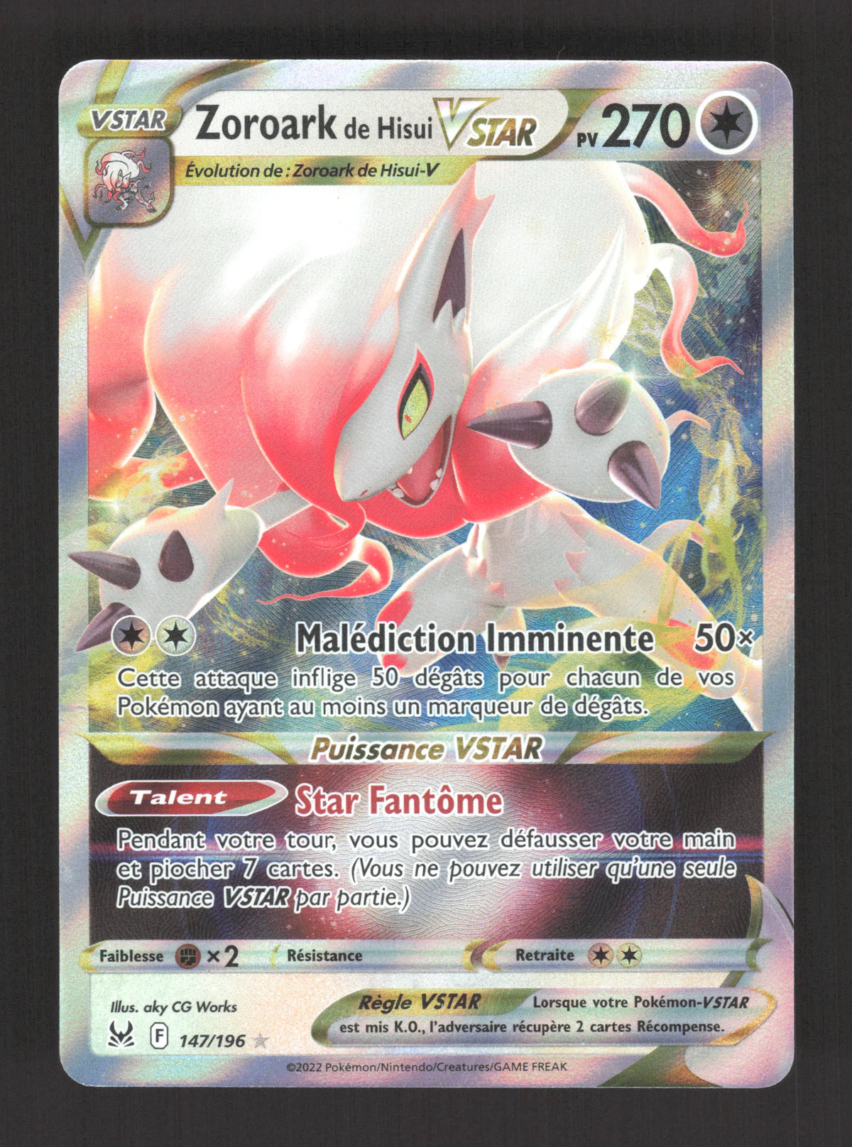 147/196 Zoroark VSTAR - Origine Perdue