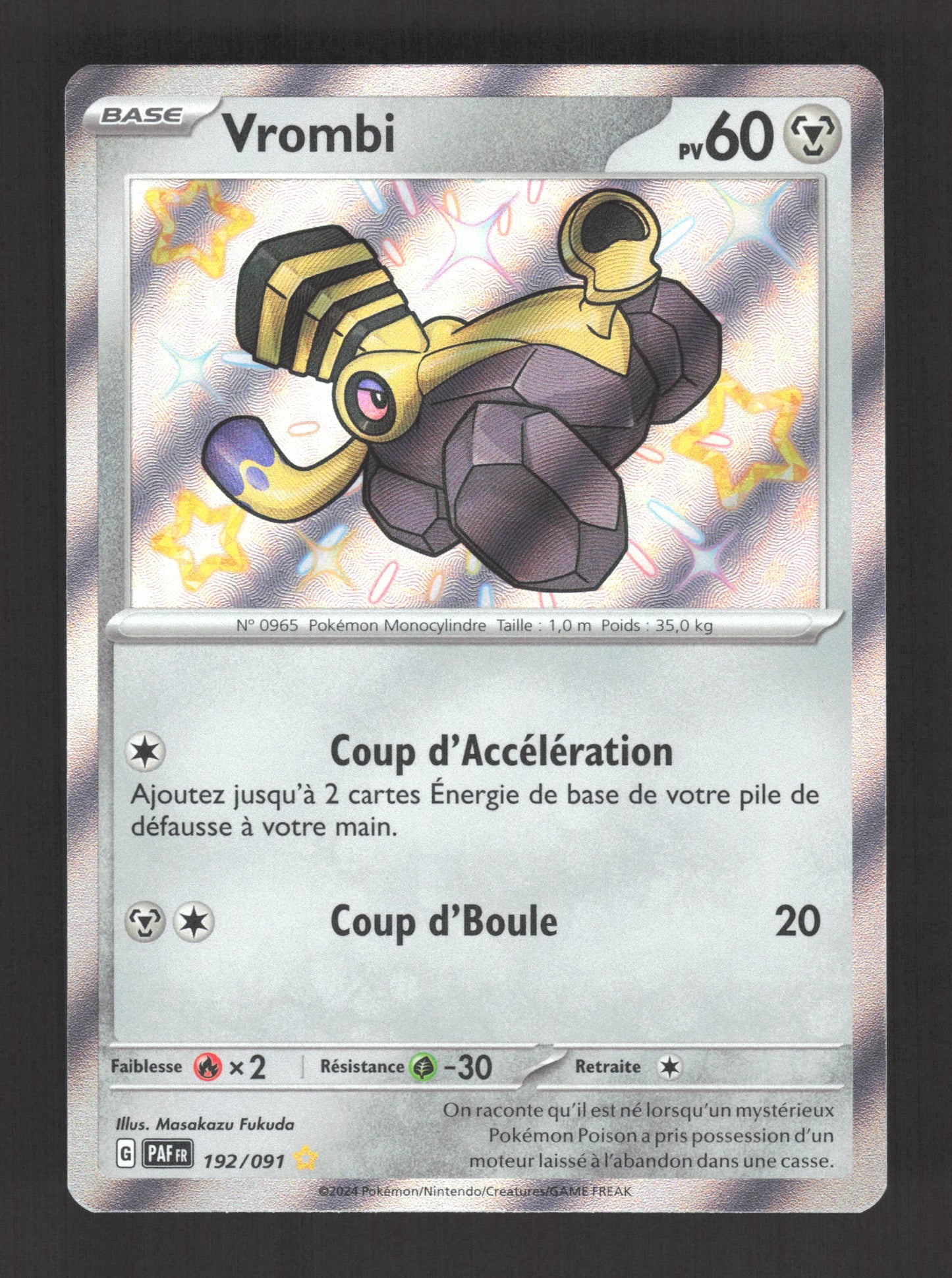 192/091 Vrombi SHINY - Destinées de Paldea