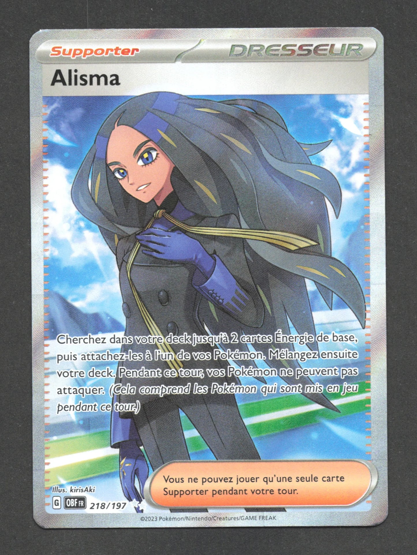 218/197 Alisma DRESSEUR - Flammes Obsidiennes