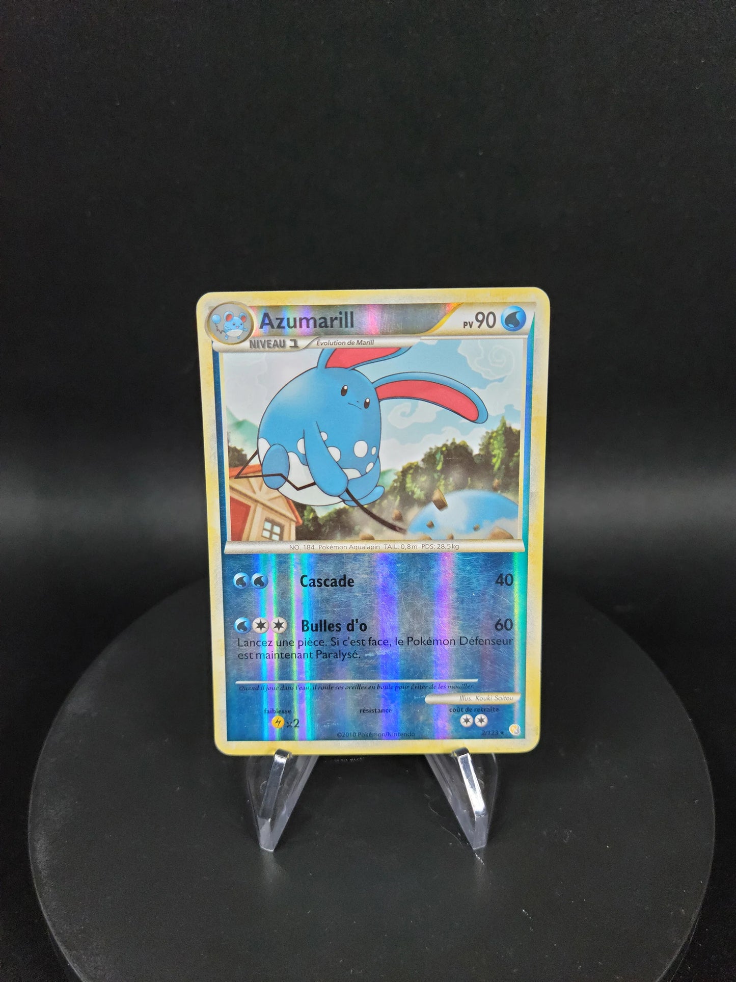 2/123 Azumarill REVERSE - HeartGold SoulSilver