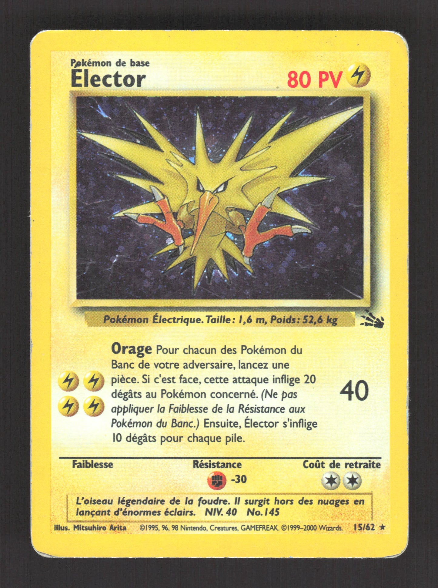15/62 Elector HOLO - Fossile