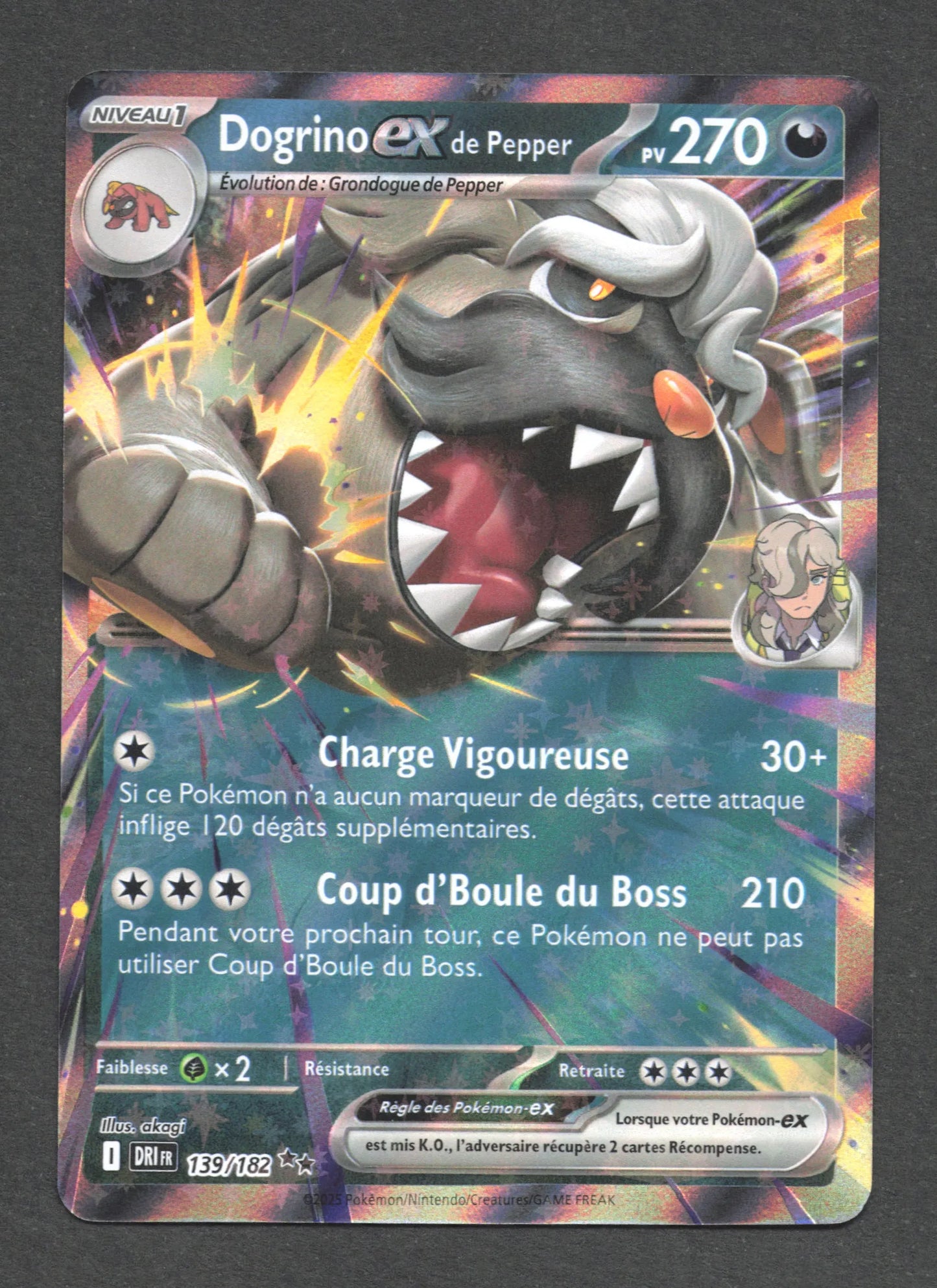 139/182 Dogrino EX - Faille Paradoxe