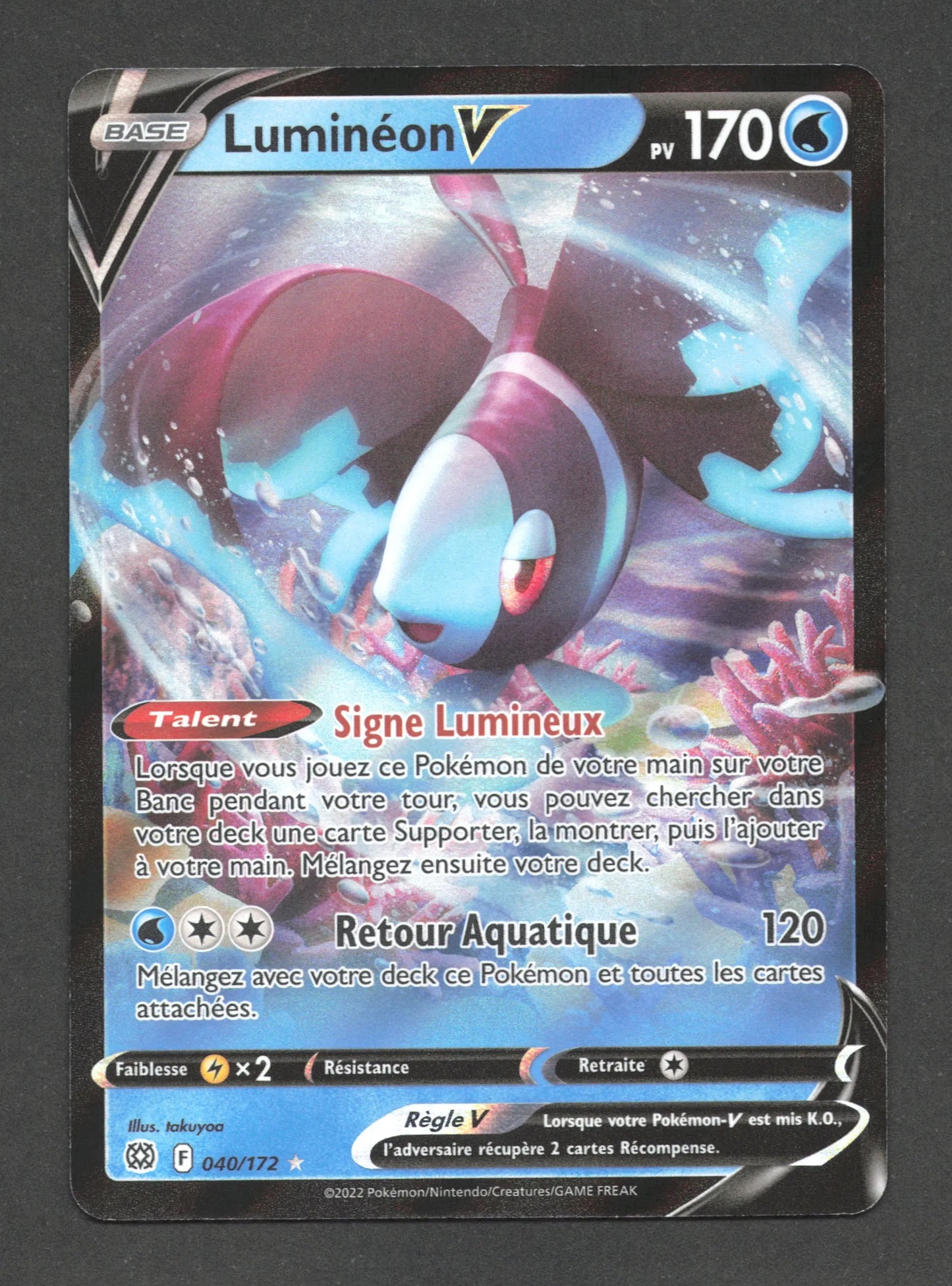 040/172 Lumineon V - Stars Étincelantes