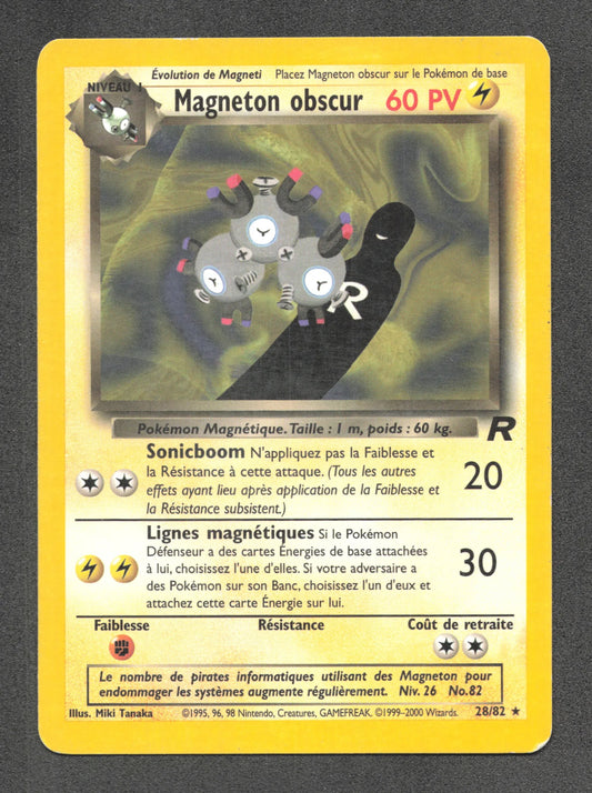28/82 Magneton Obscur RARE - Team Rocket