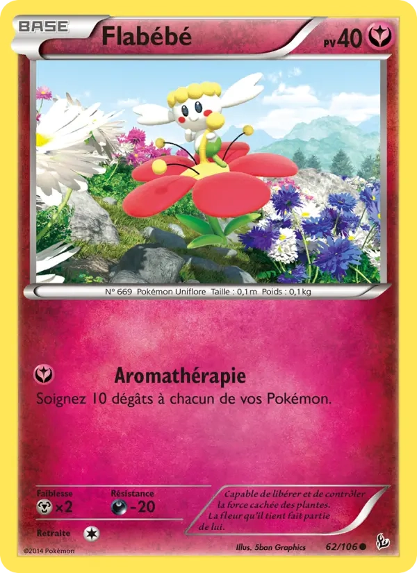 62/106 Flabebe REVERSE - Étincelles