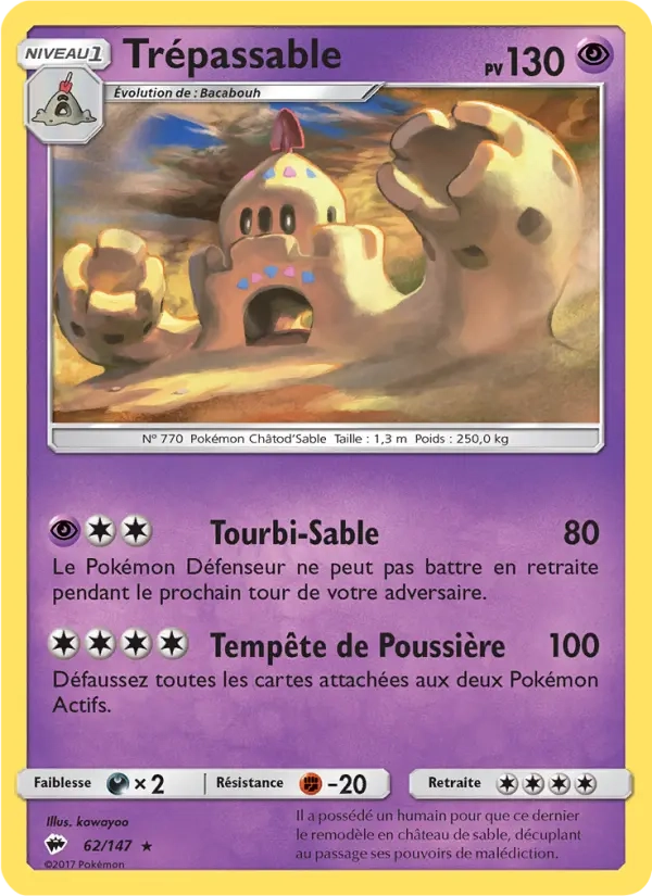 62/147 Trepassable HOLO - Ombres Ardentes