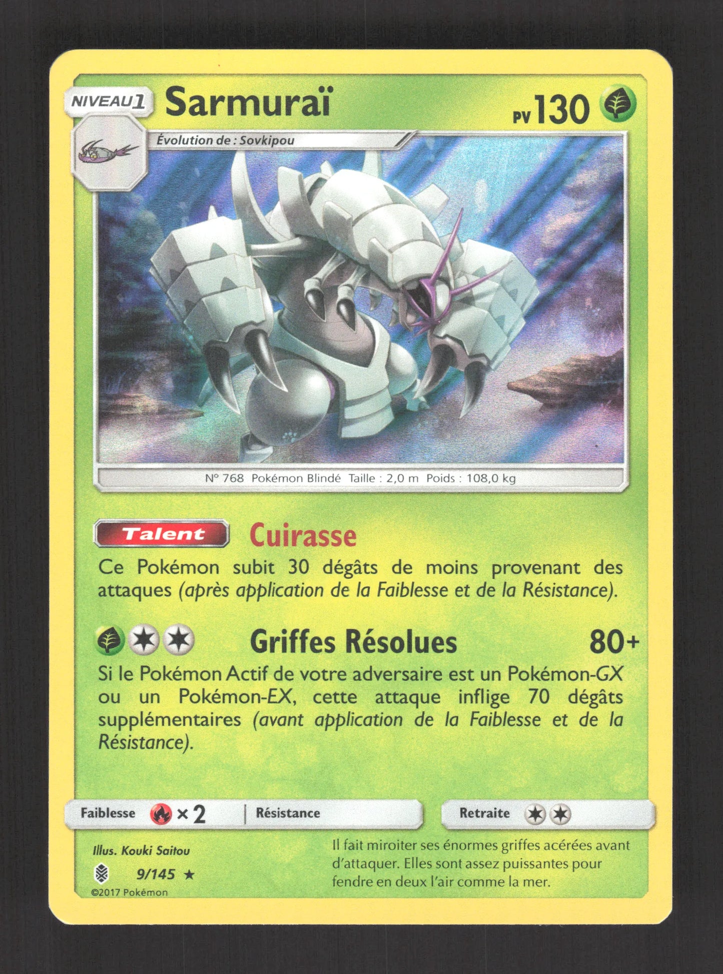 9/145 Sarmurai HOLO - Gardiens Ascendants