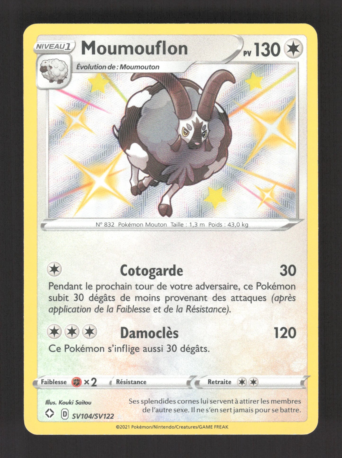 SV104/SV122 Moumouflon SHINY - Destinées Radieuses