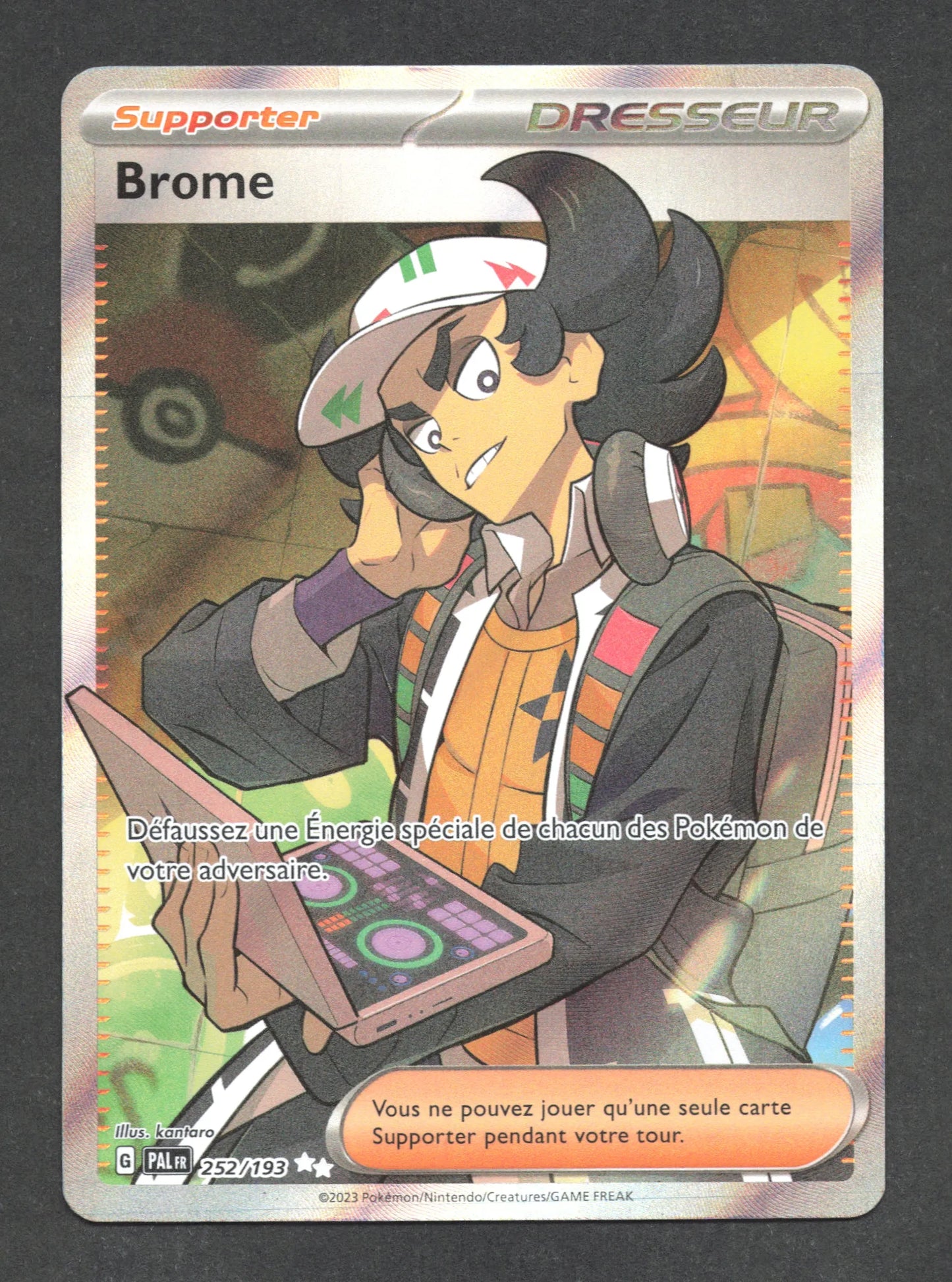 252/193 Brome DRESSEUR - Évolutions à Paldea