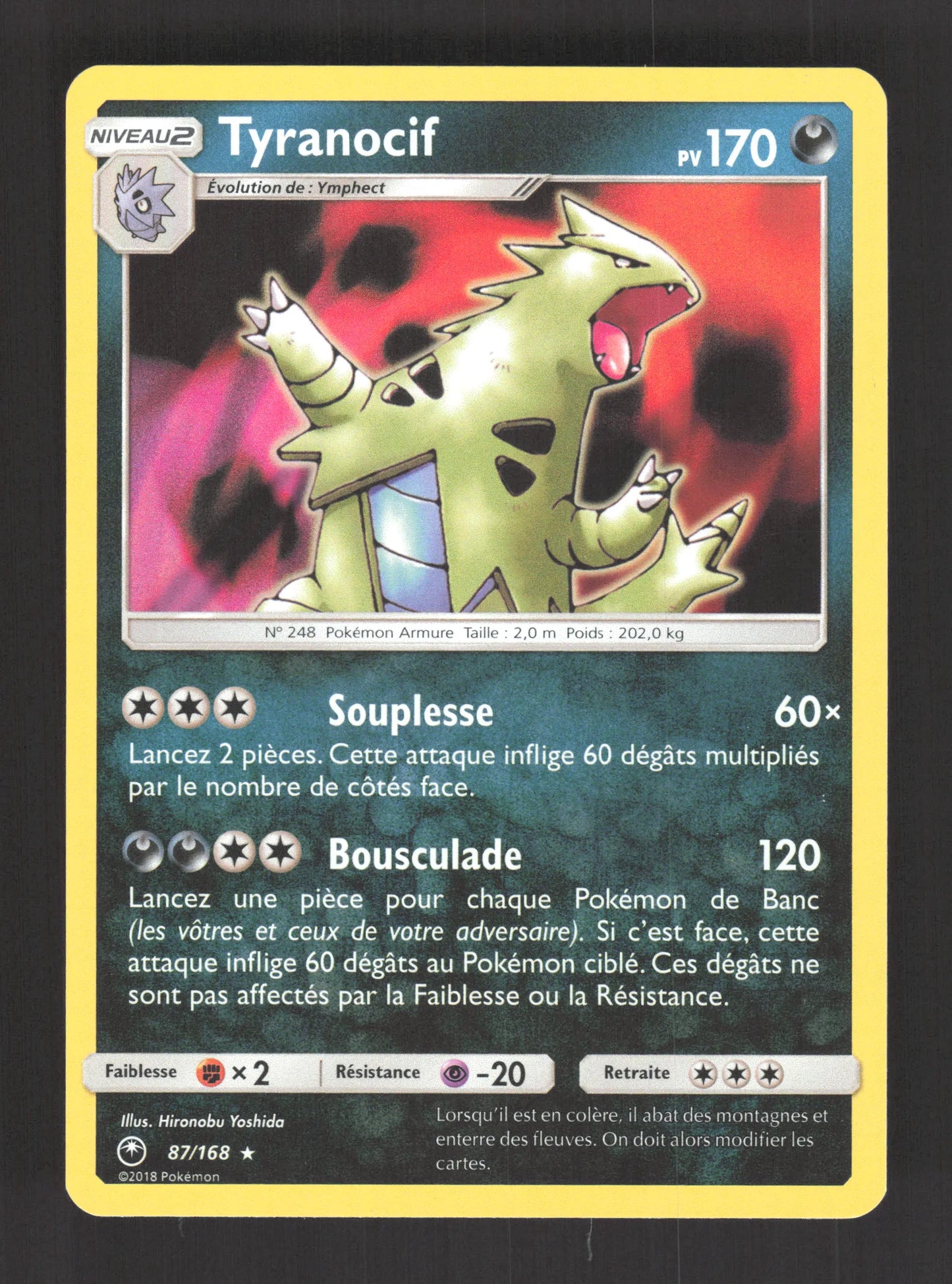 87/168 Tyranocif HOLO - Tempête Céleste