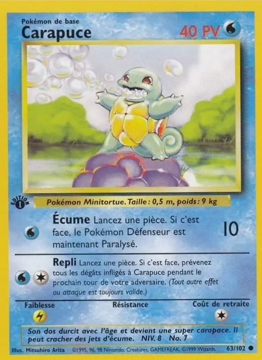 63/102 Carapuce CO - Set de Base