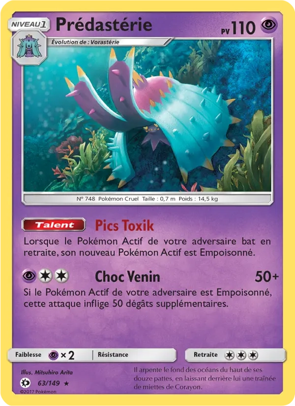 63/149 Predasterie HOLO - Soleil et Lune