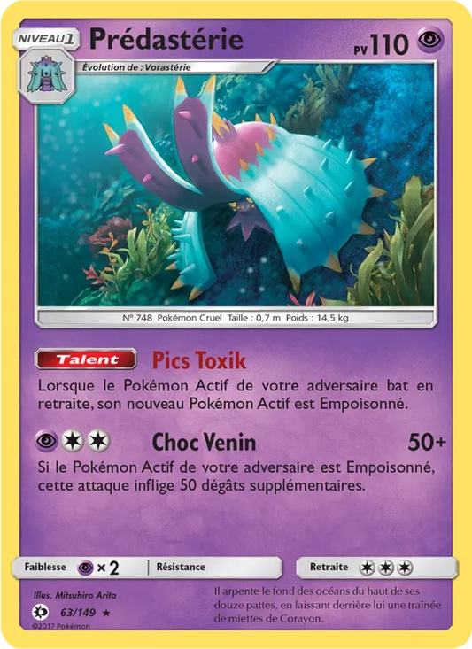 63/149 Predasterie HOLO - Soleil et Lune