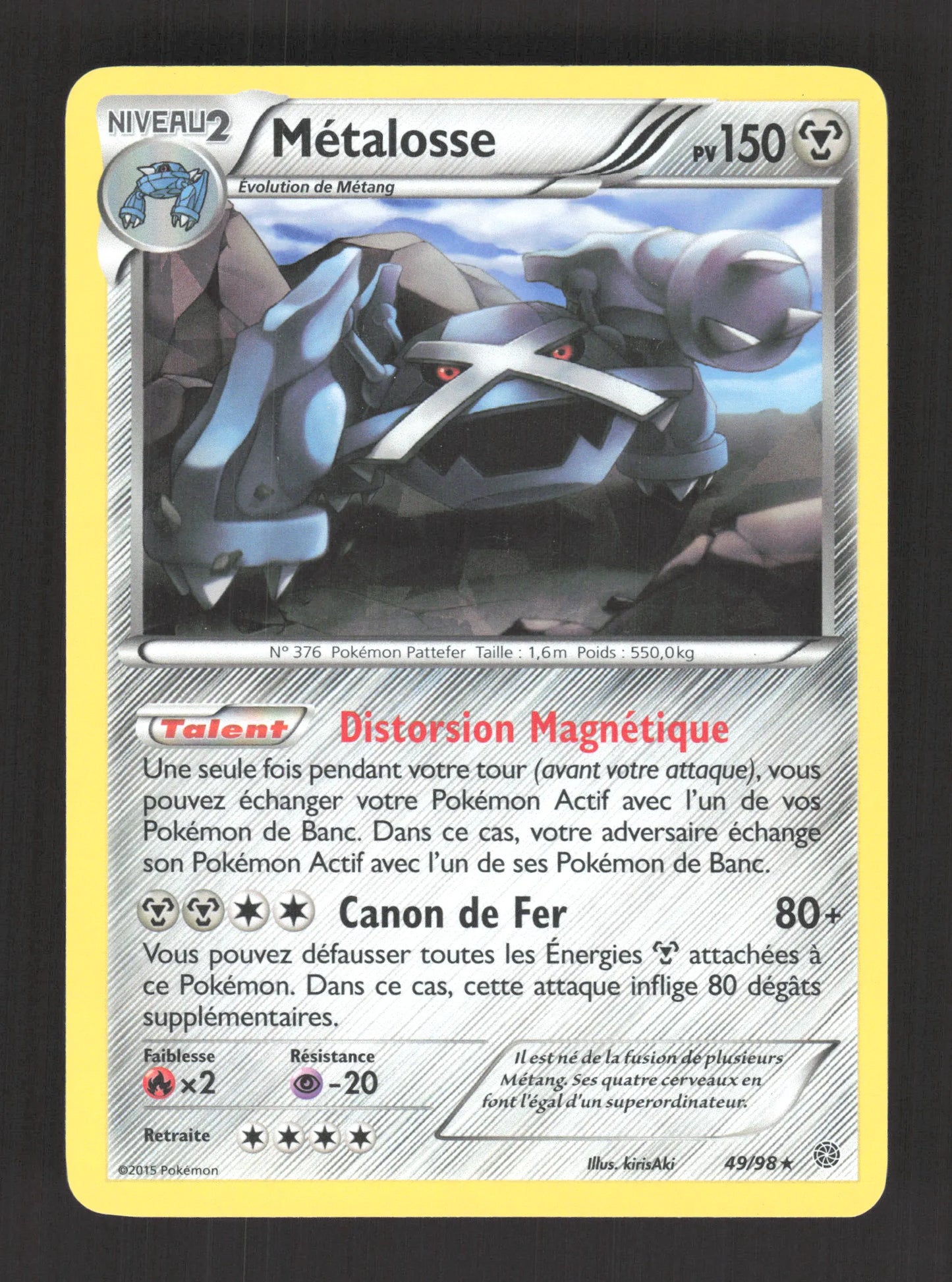 49/98 Metalosse HOLO COSMOS - Origines Antiques
