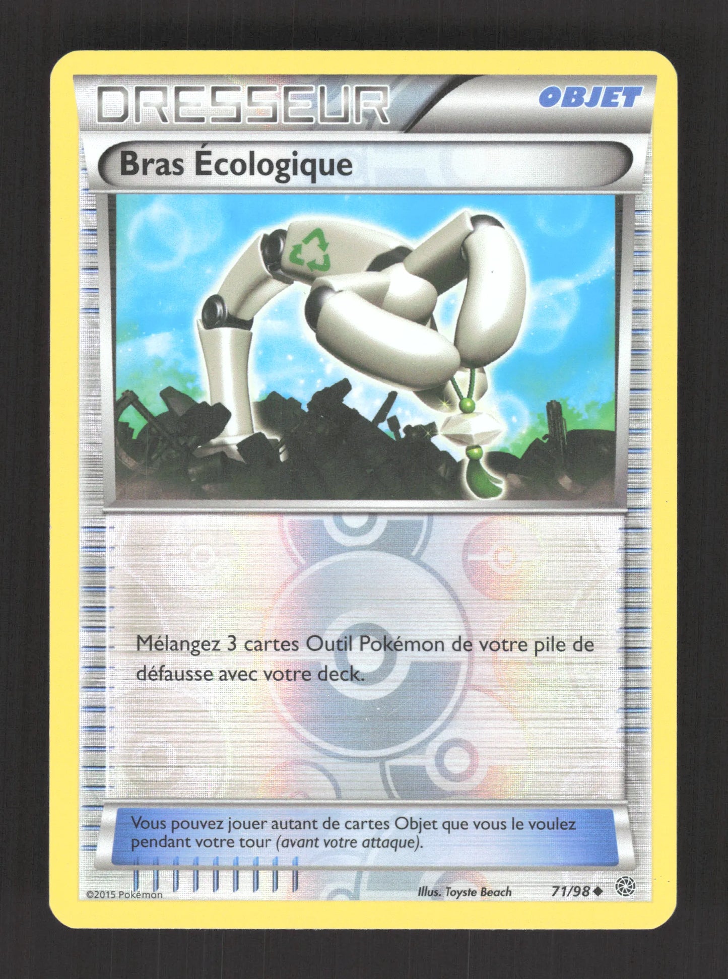71/98 Bras Ecologique REVERSE - Origines Antiques