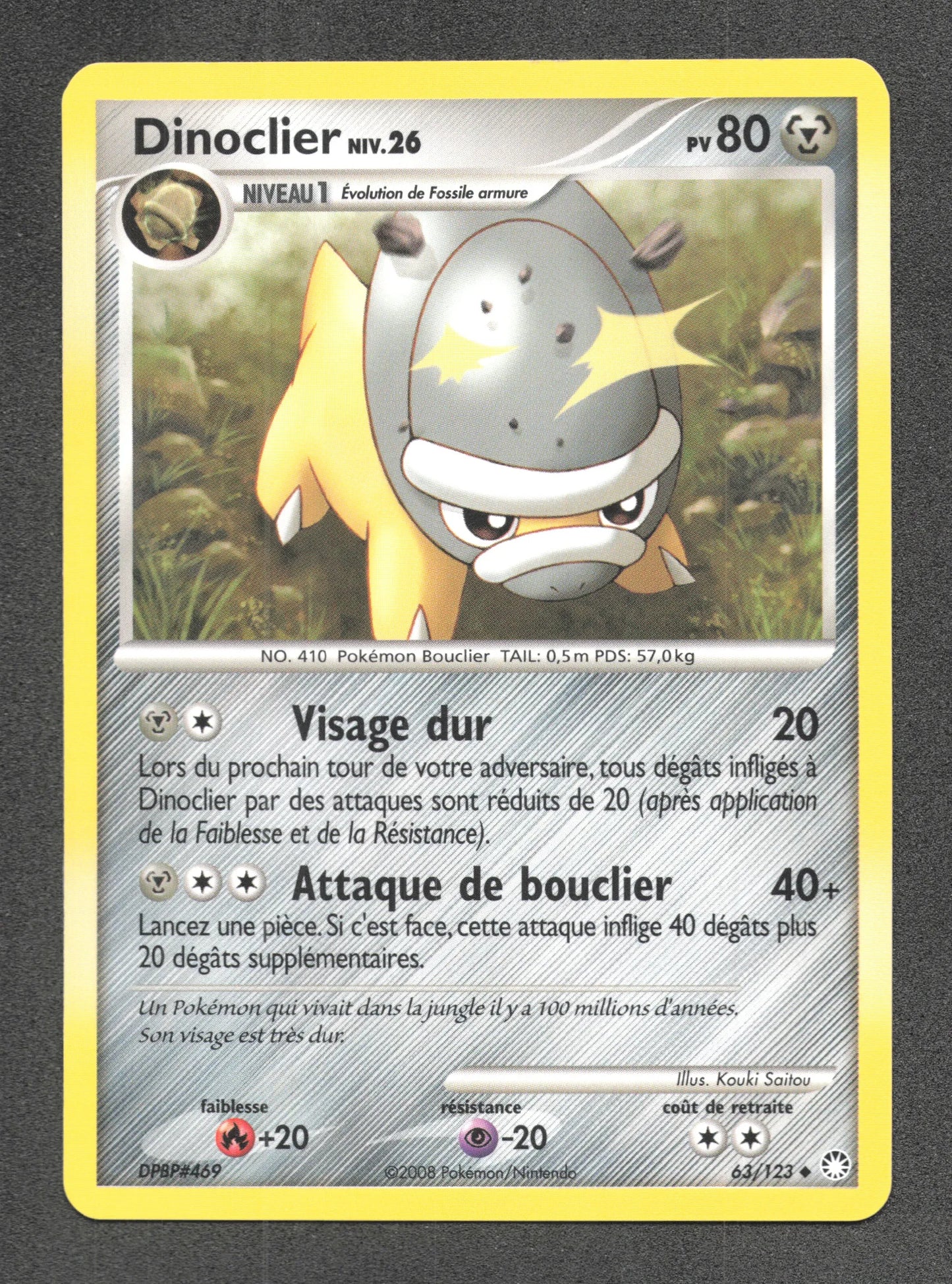 63/123 Dinoclier UNCO - Trésors Mystérieux