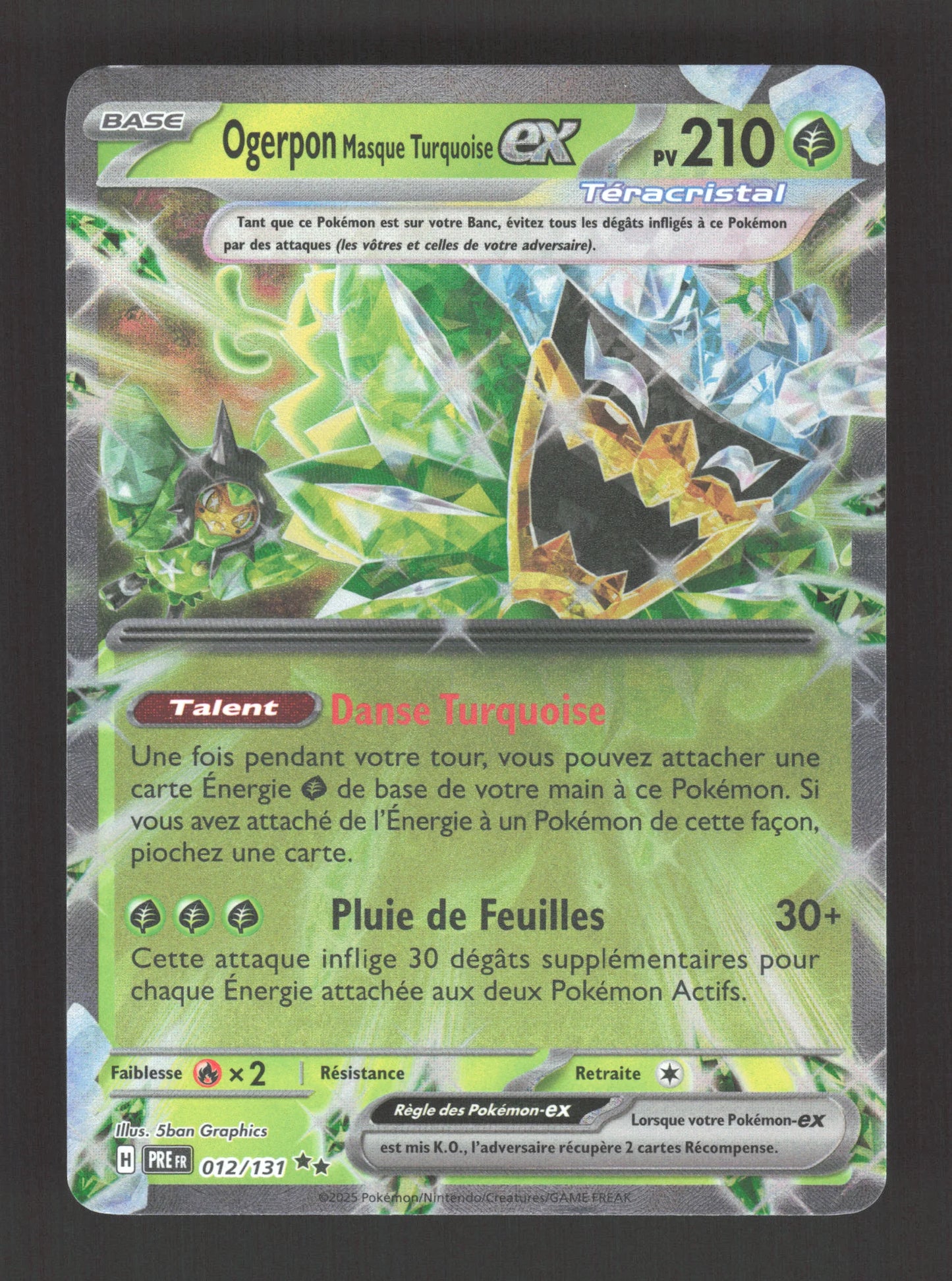 012/131 Ogerpon EX - Évolutions Prismatiques
