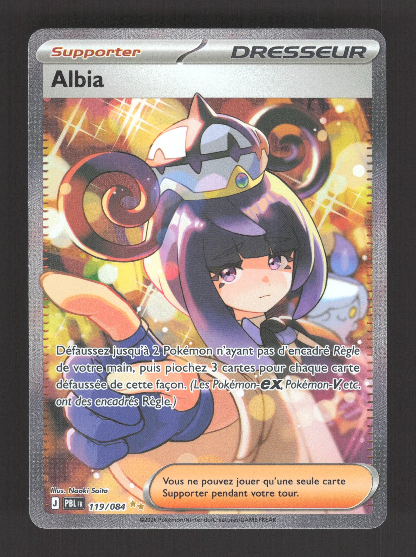 119/084 Albia DRESSEUR - Nuit Noire