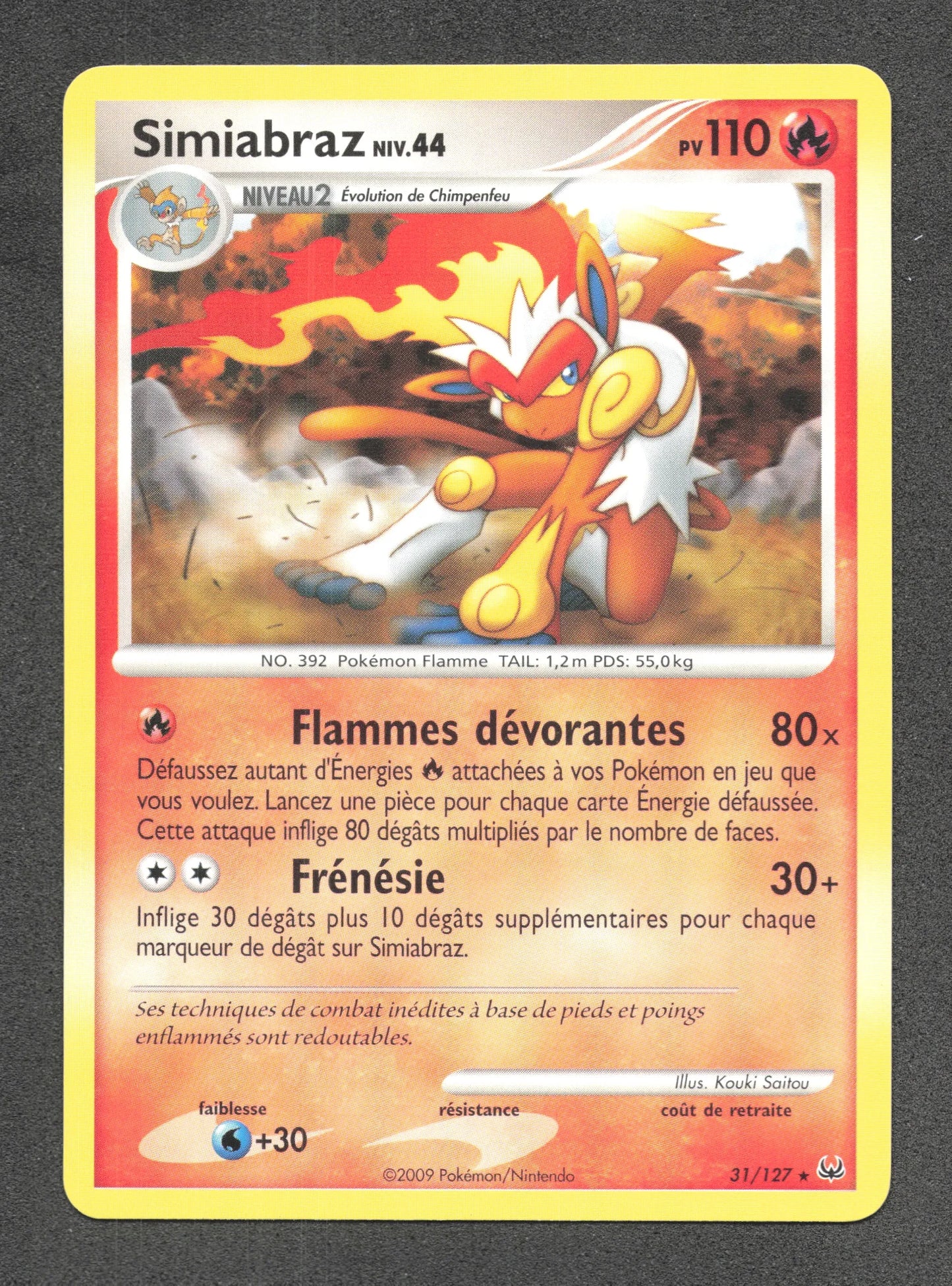 31/127 Simiabraz RARE - Platine