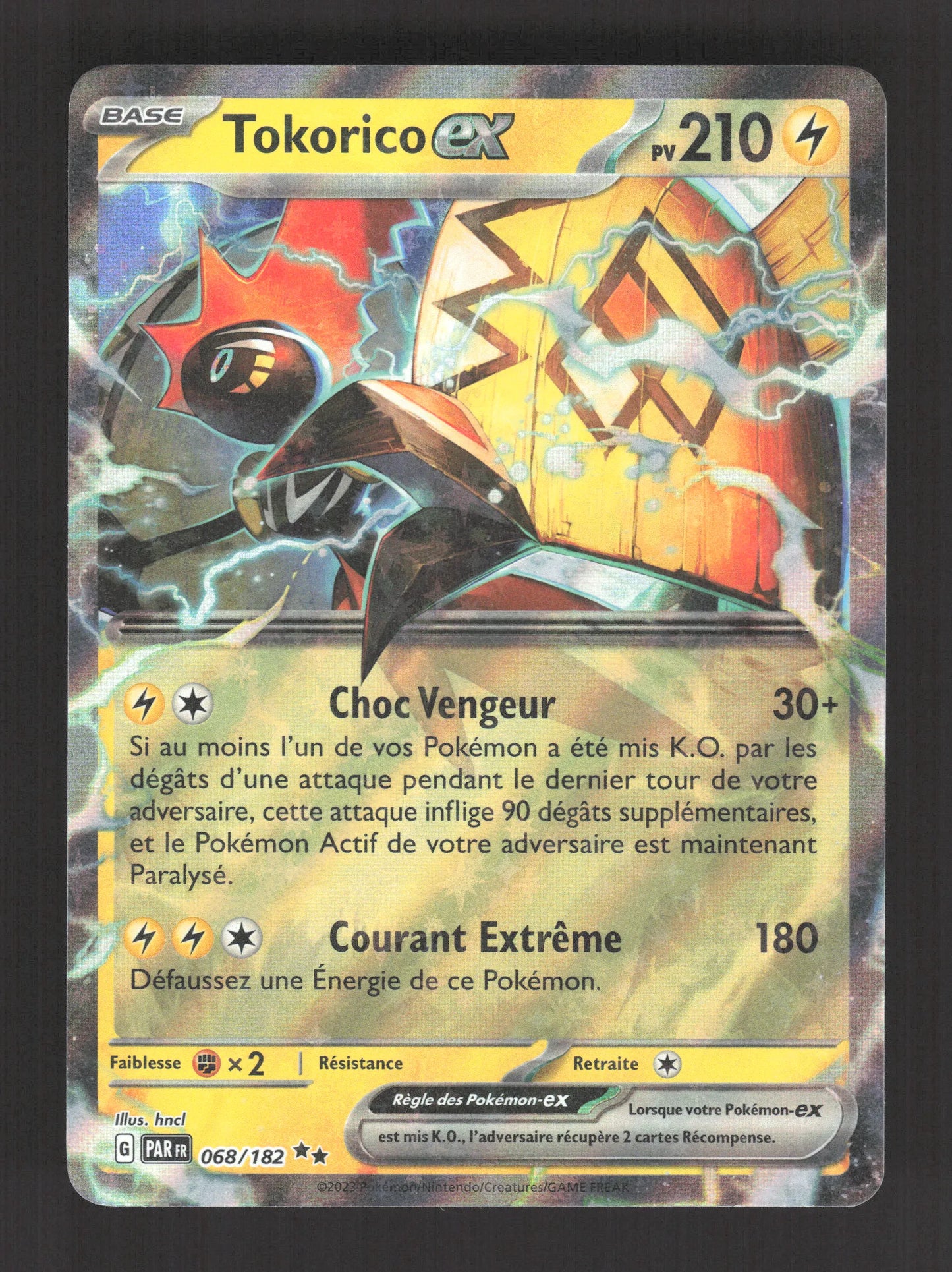 068/182 Tokorico EX - Faille Paradoxe