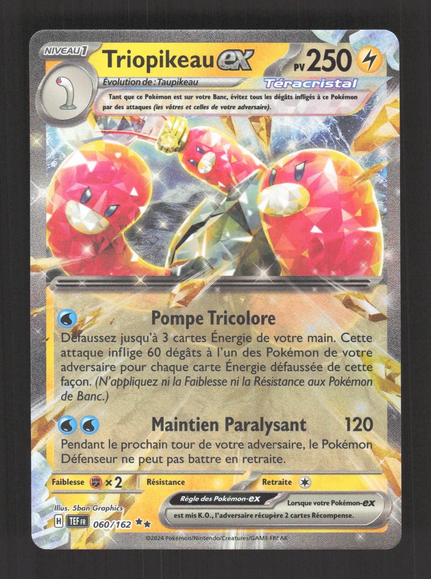 060/162 Triopikeau EX - Forces Temporelles