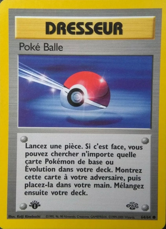 64/64 Poke Balle DRESSEUR - Jungle