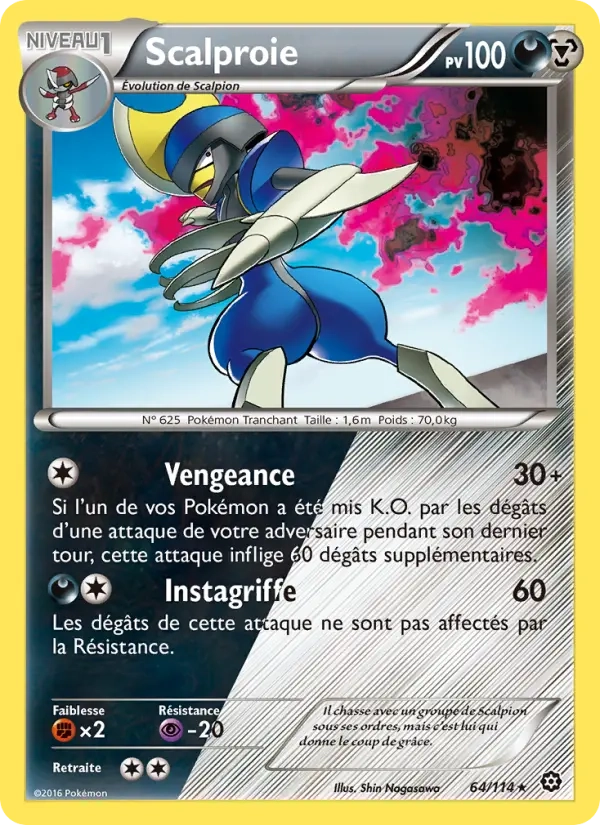 64/114 Scalproie HOLO - Offensive Vapeur