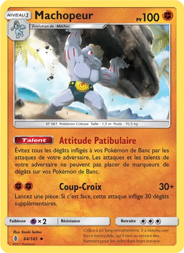 64/145 Machopeur REVERSE - Gardiens Ascendants