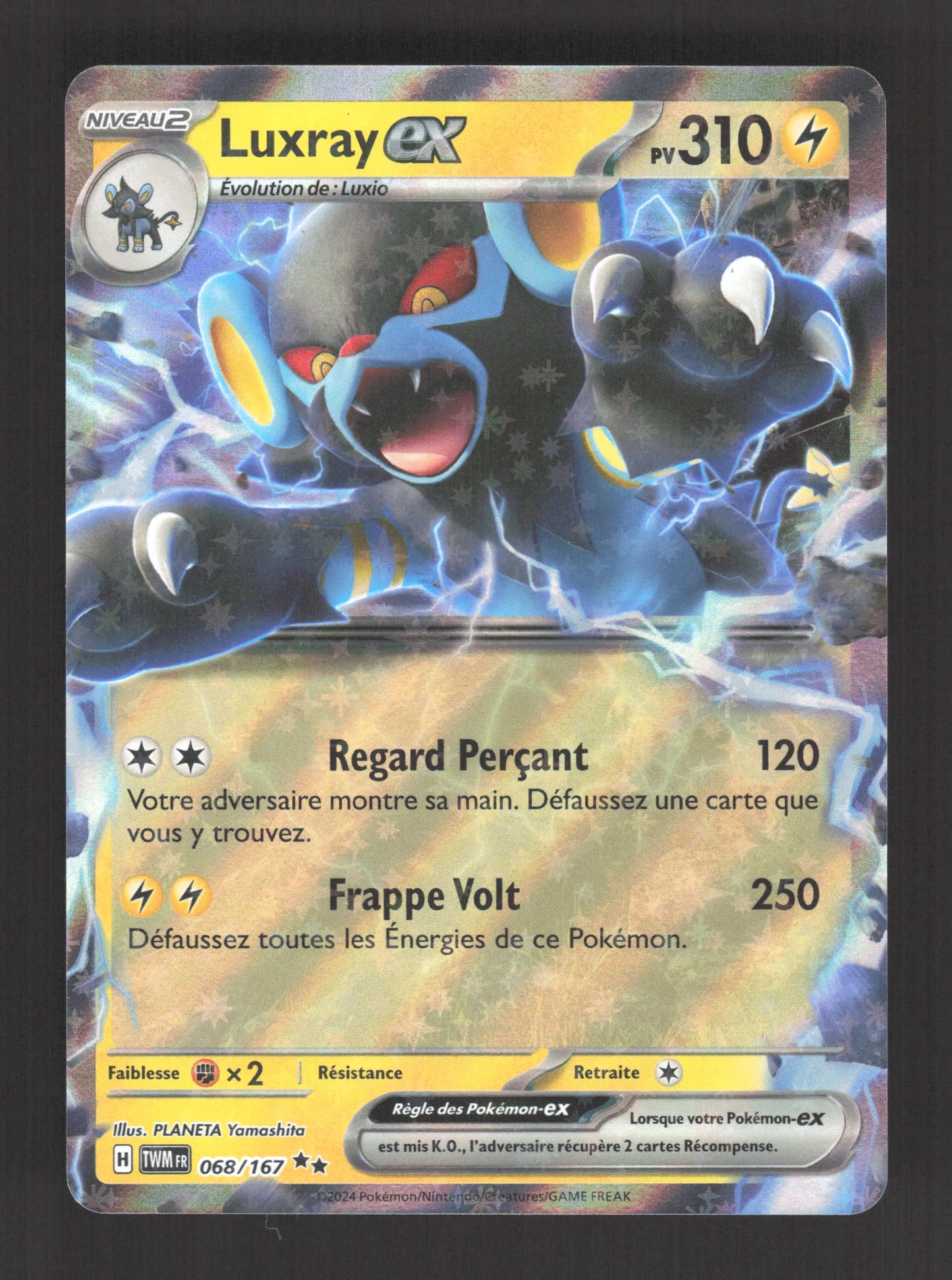068/167 Luxray EX - Mascarade Crépusculaire