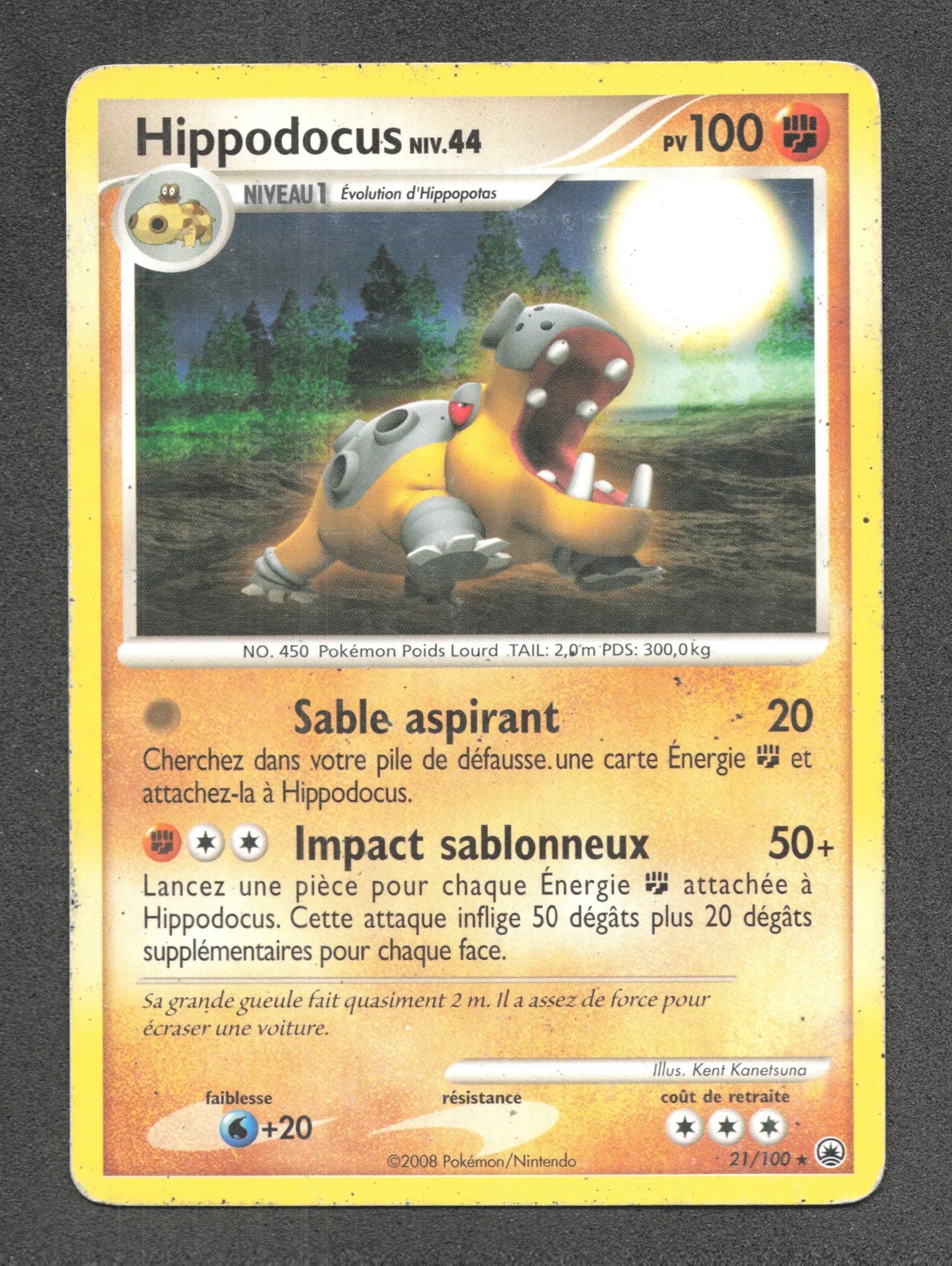 21/100 Hippodocus RARE - Aube Majestueuse