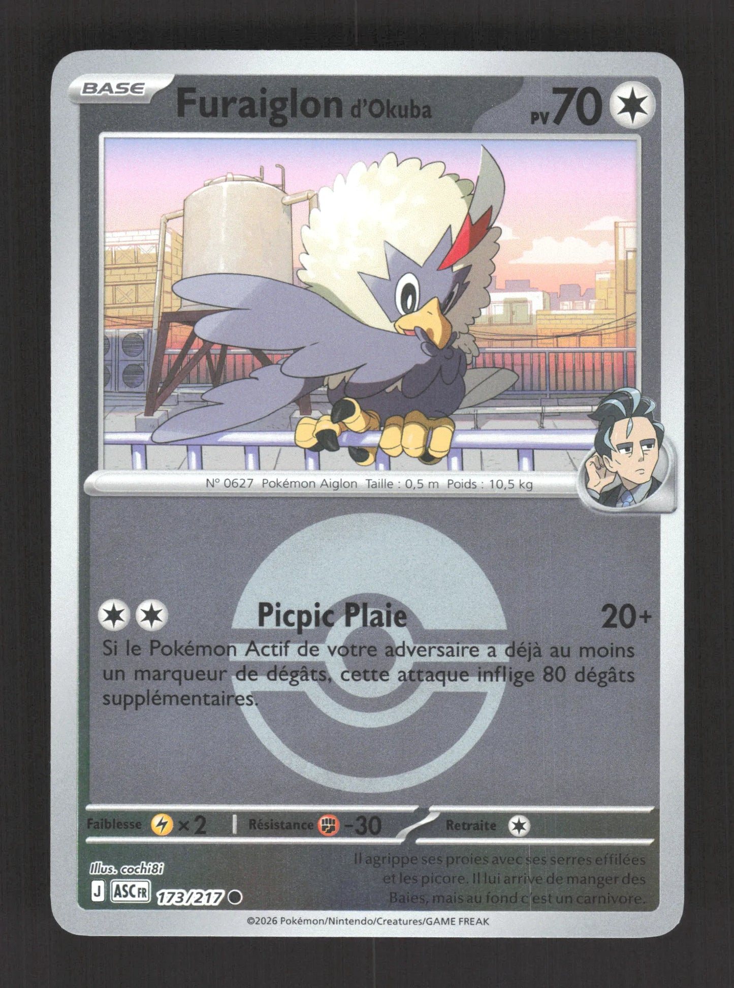 173/217 Furaiglon POKEBALL - Héros Transcendants