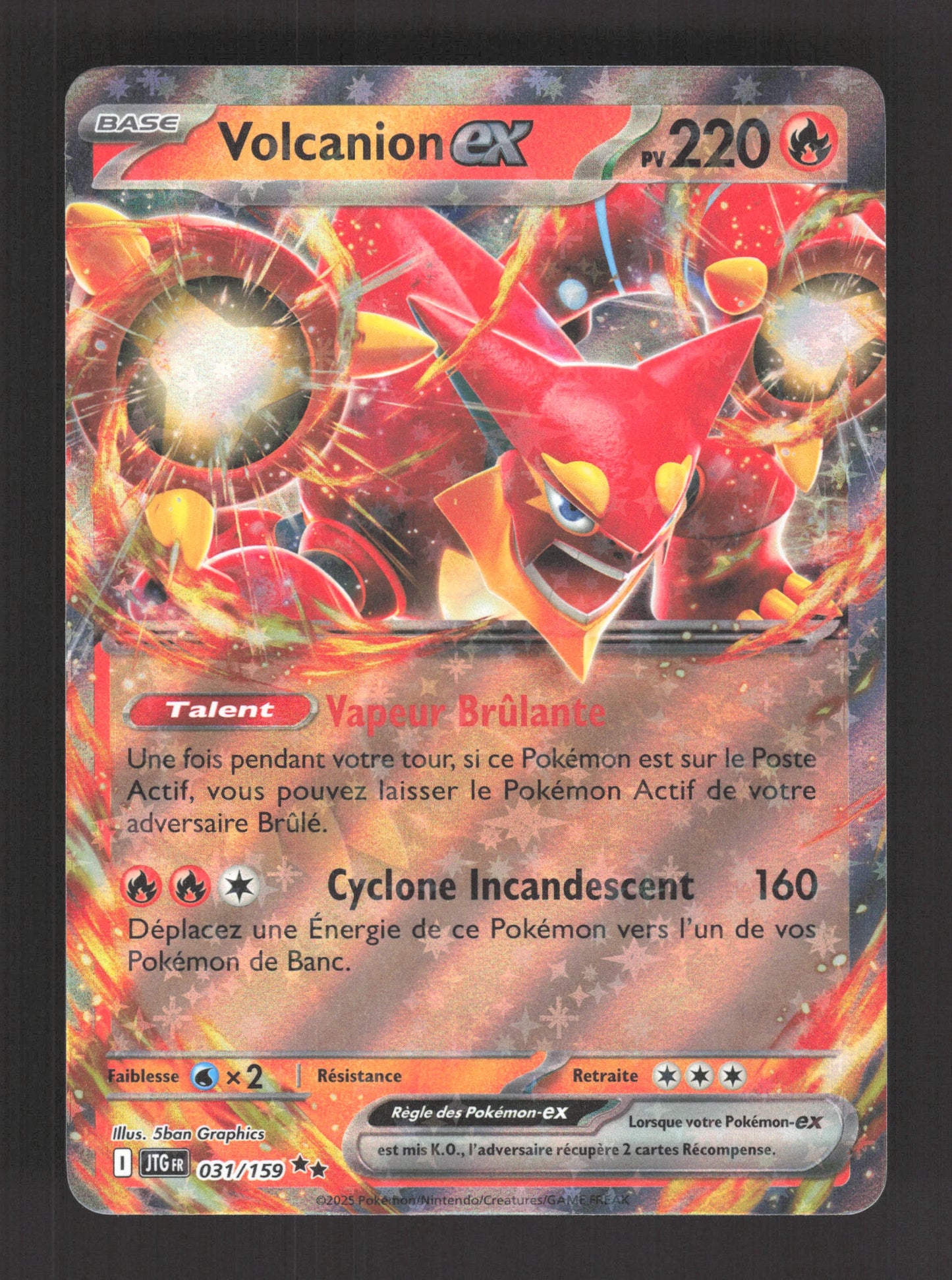 031/159 Volcanion EX - Aventures Ensemble