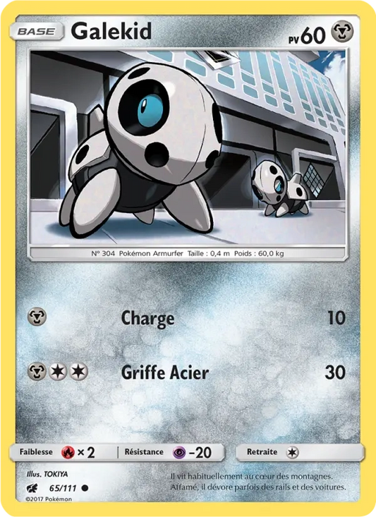 65/111 Galekid REVERSE - Invasion Carmin