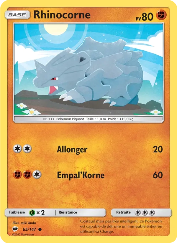 65/147 Rhinocorne REVERSE - Ombres Ardentes
