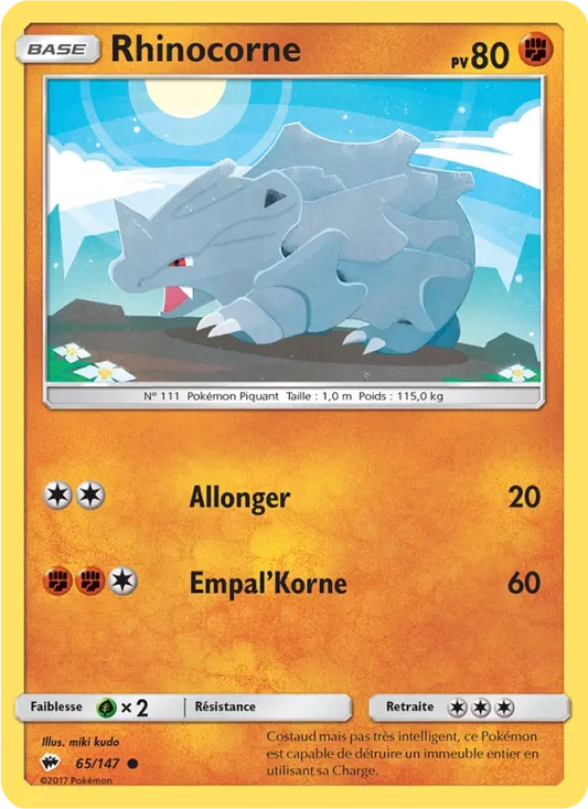 65/147 Rhinocorne REVERSE - Ombres Ardentes