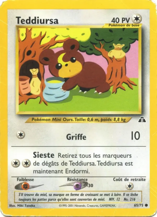 65/75 Teddiursa CO - Neo Discovery