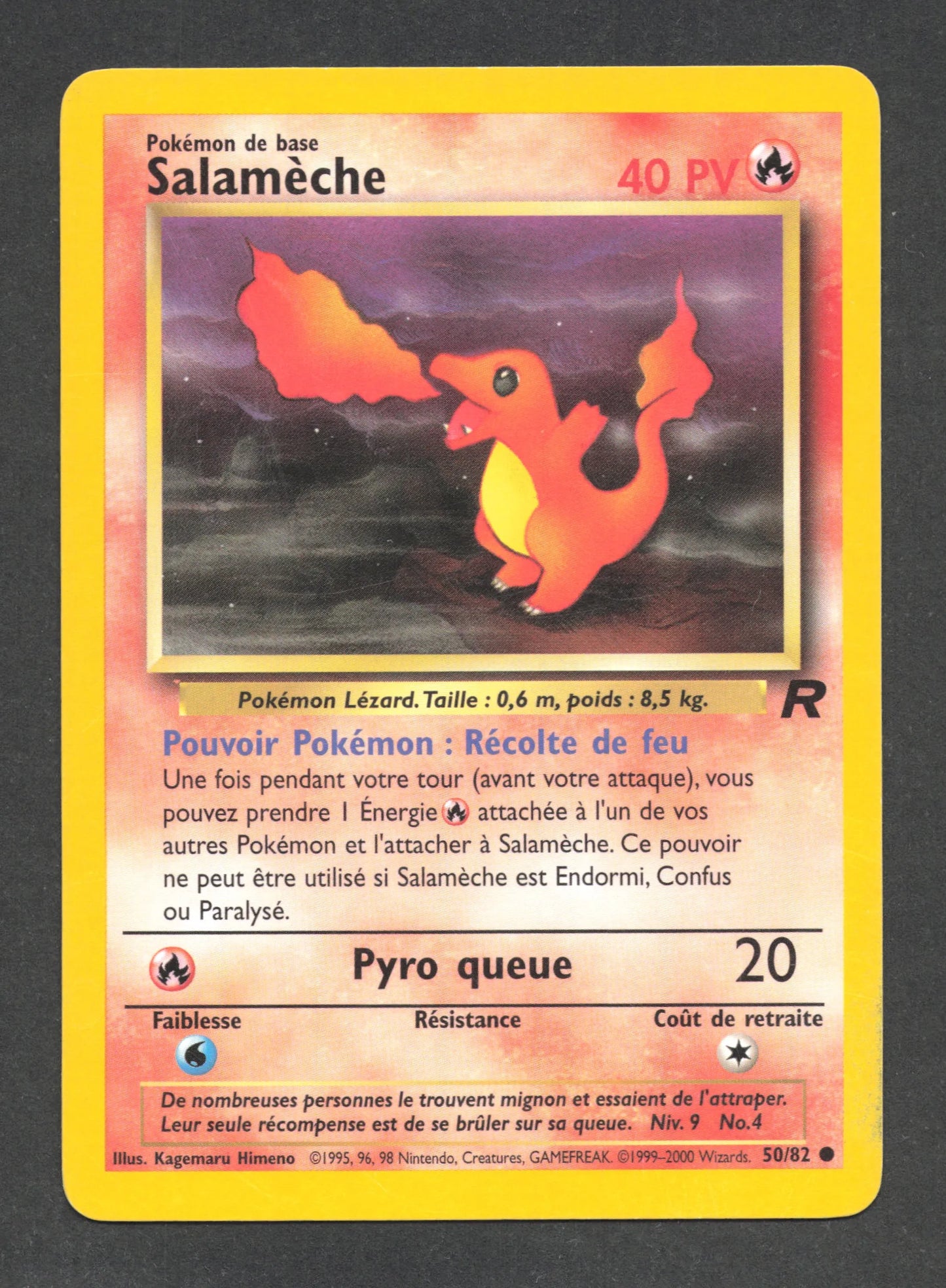 50/82 Salameche CO - Team Rocket