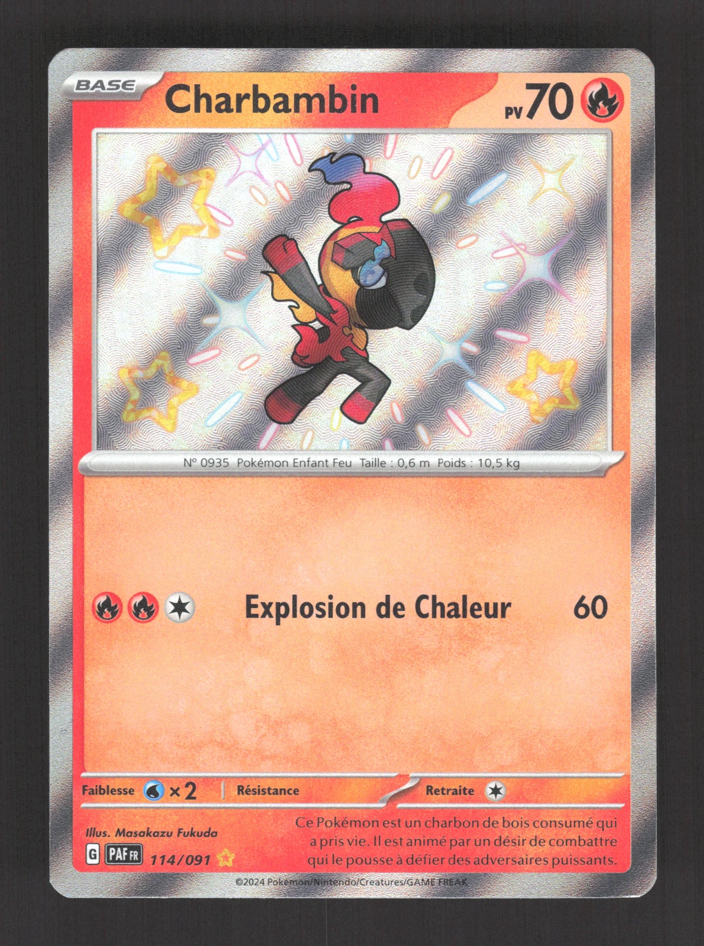 114/091 Charbambin SHINY - Destinées de Paldea