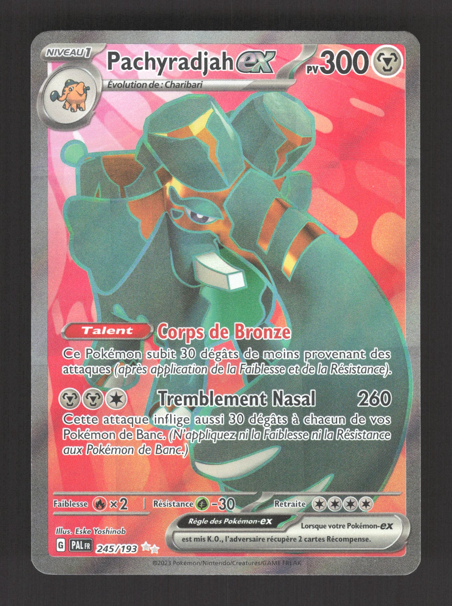245/193 Pachyradjah EX - Évolutions à Paldea