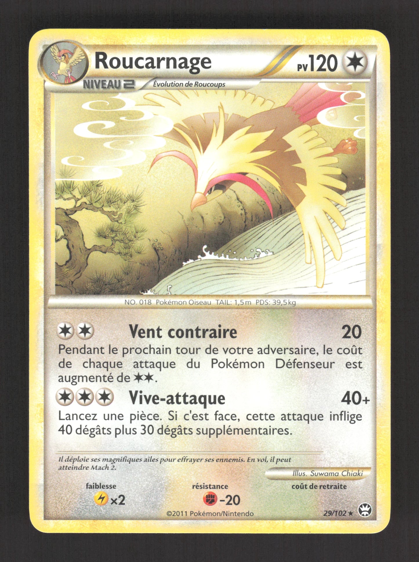 29/102 Roucarnage RARE - Triomphe
