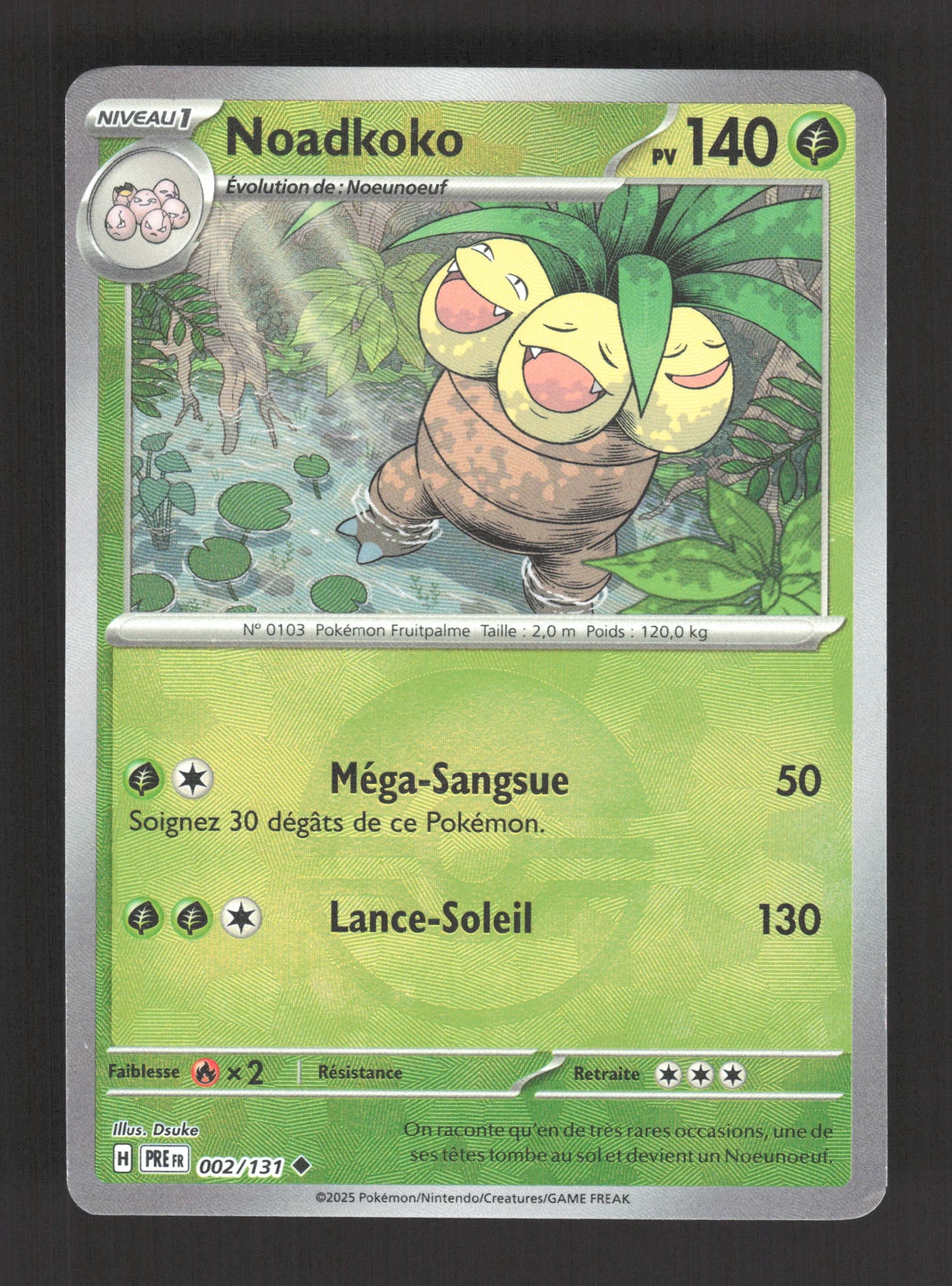 002/131 Noadkoko POKEBALL - Évolutions Prismatiques