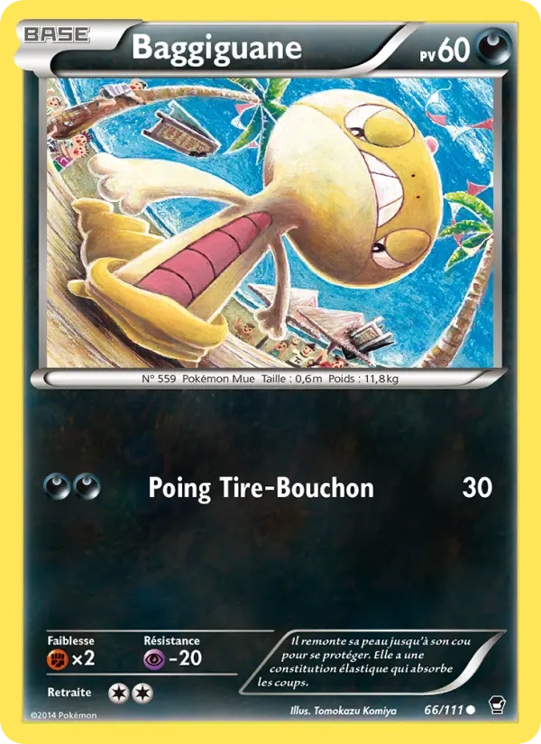 66/111 Baggiguane REVERSE - Poings Furieux