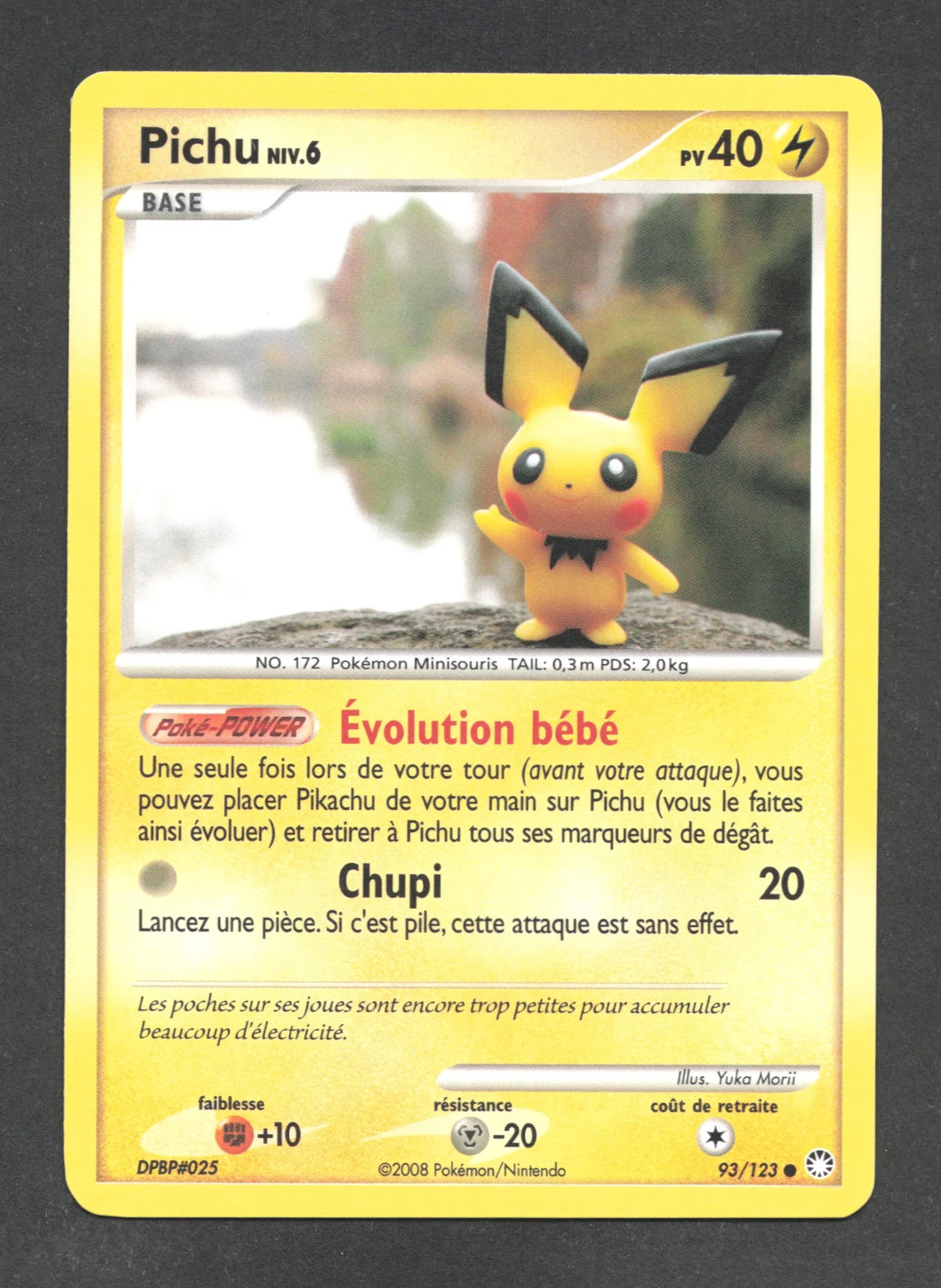 93/123 Pichu CO - Trésors Mystérieux